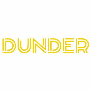 Dunder Logo - 300 pixels