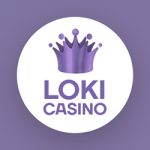 Loki Casino fyrkantig logo